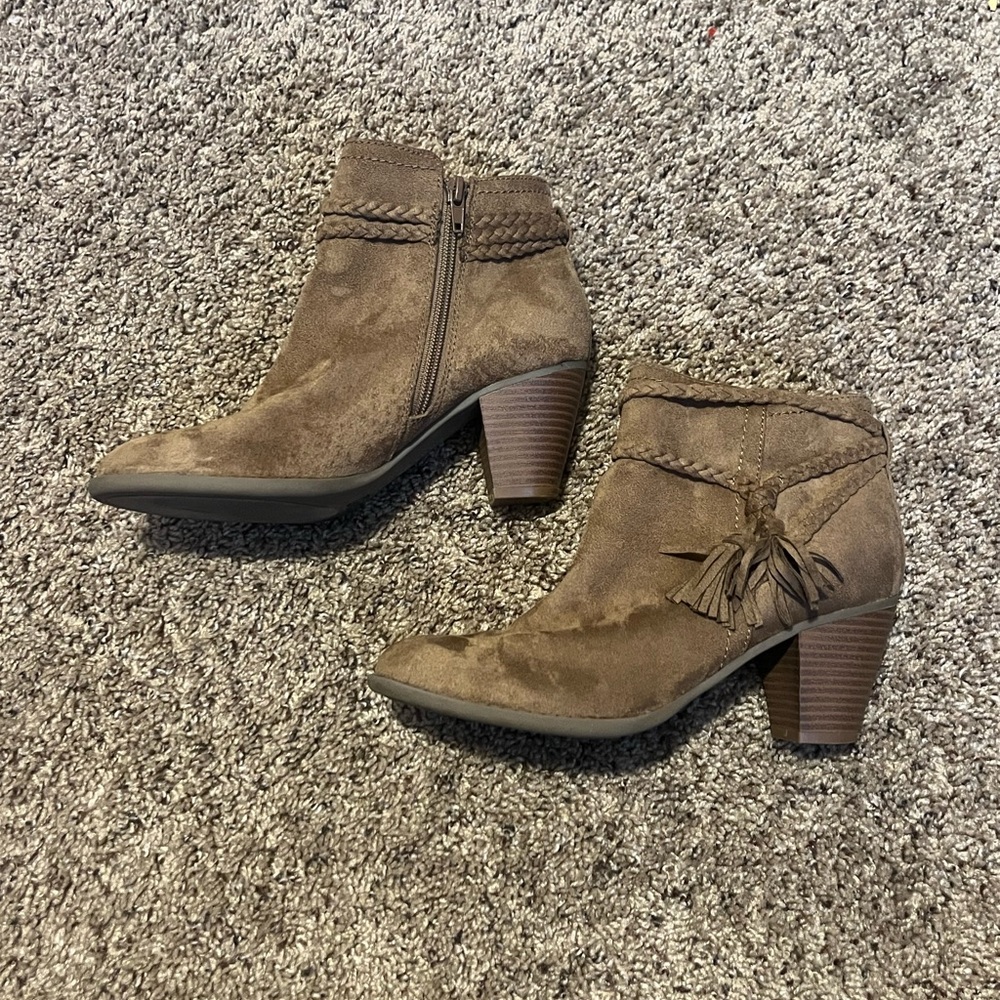 Indigo Rd Braided Ankle Booties